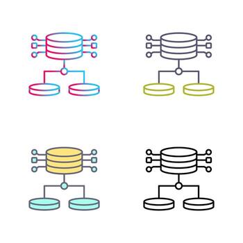 Structured Data Vector Icon