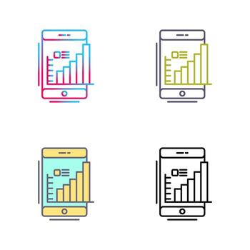 icono de vector móvil