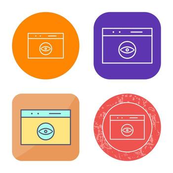 icono de vector de optimización de enlace único