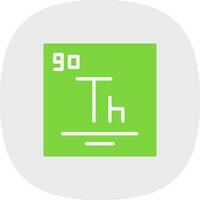 Thorium Vector Icon Design