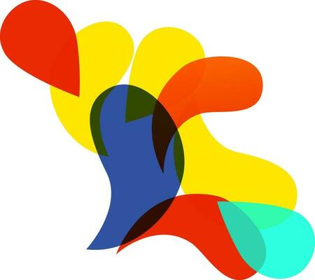 Colorful abstract elements design.