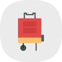 Luggage Vector Icon Design