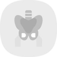 pelvis vector icono diseño