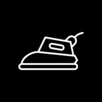 Electric iron Vector Icon Design