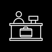 Check-in Vector Icon Design