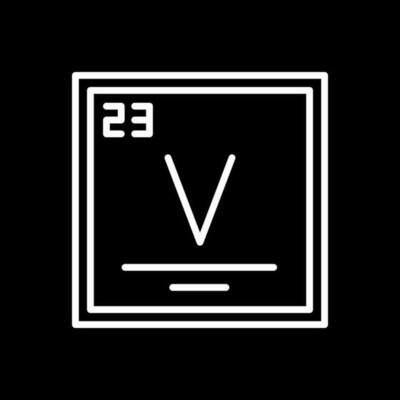 Vanadium Vector Icon Design