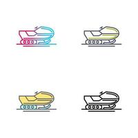 Snowmobile Vector Icon