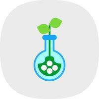 biotecnología vector icono diseño