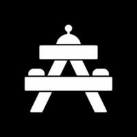 Picnic table Vector Icon Design