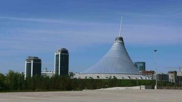 Astana, Kazakhstan - September 29, 2022 Attraction In The Center Of Nursultan, Kazakhstan video