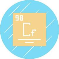 Californium Vector Icon Design