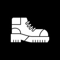 Hiking boots Vector Icon Design