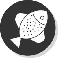 diseño de icono de vector de pescado