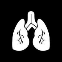 diseño de icono de vector de pulmones