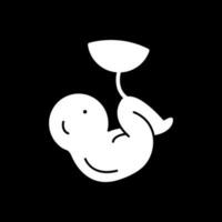 Fetus Vector Icon Design