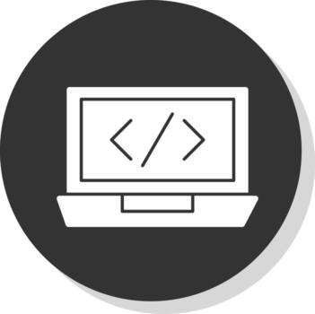 Coding Vector Icon Design