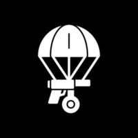 Skydiving Vector Icon Design