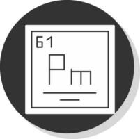 Promethium Vector Icon Design