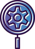 Magnifying glass Vector Icon Design