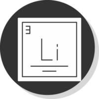 Lithium Vector Icon Design