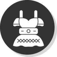 Dirndl Vector Icon Design