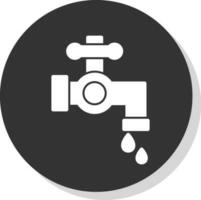 diseño de icono de vector de grifo de agua