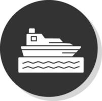 diseño de icono de vector de barco