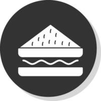 diseño de icono de vector de sándwich