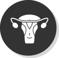 Uterus Vector Icon Design