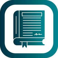 Book Vector Icon Design