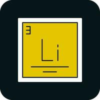 Lithium Vector Icon Design