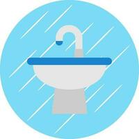 Washbasin Vector Icon Design