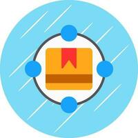 Supply chain Vector Icon Design