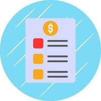 Price list Vector Icon Design