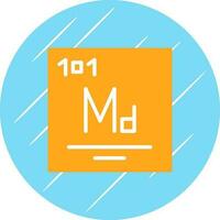 Mendelevium Vector Icon Design