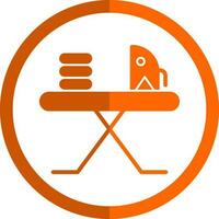Ironing board Vector Icon Design