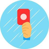 Red card Vector Icon Design