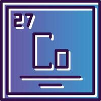 cobalto vector icono diseño