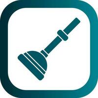 Plunger Vector Icon Design