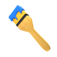 paintbrush verktyg 3d ikon png