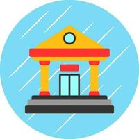 Courthouse Vector Icon Design