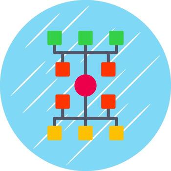 Algorithm Vector Icon Design