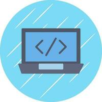 Coding Vector Icon Design