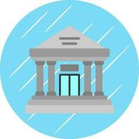 Courthouse Vector Icon Design