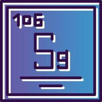 Seaborgium Vector Icon Design