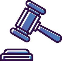 Gavel Vector Icon Design