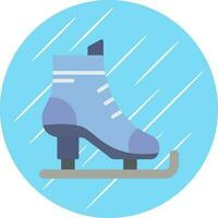 hielo patines vector icono diseño