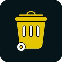 Recycle bin Vector Icon Design