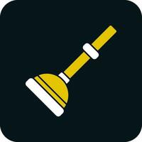 Plunger Vector Icon Design