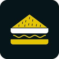 diseño de icono de vector de sándwich